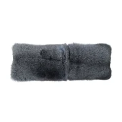 Premium rævepude | Kashmirbagside | Norge | Blå | 76x25 cm