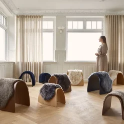 Sheep Stool cover | Langhåret | New Zealand